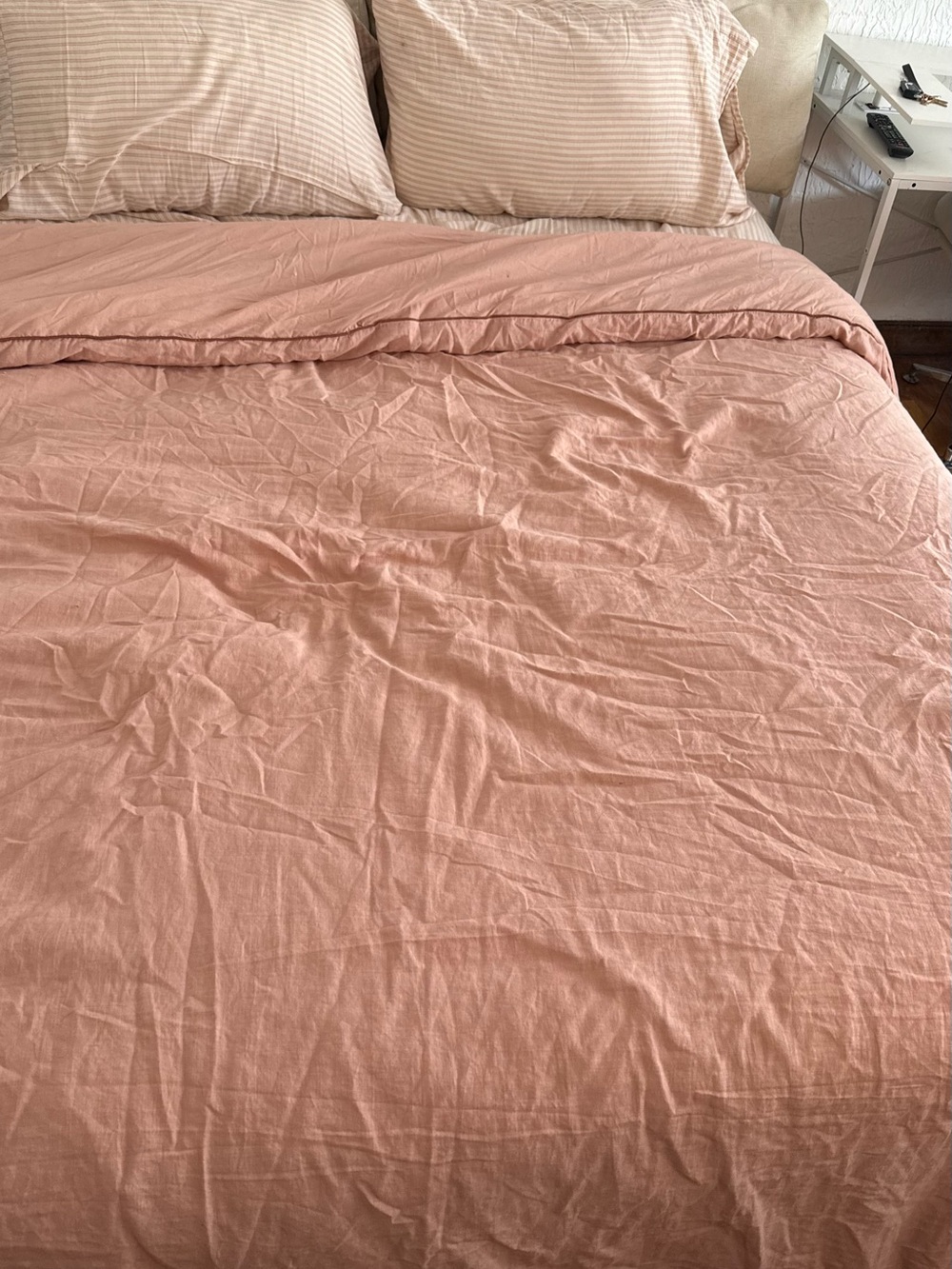 Coral miryana comforter set with shams